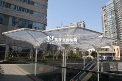 寧波商業廣場ETFE膜結構項目