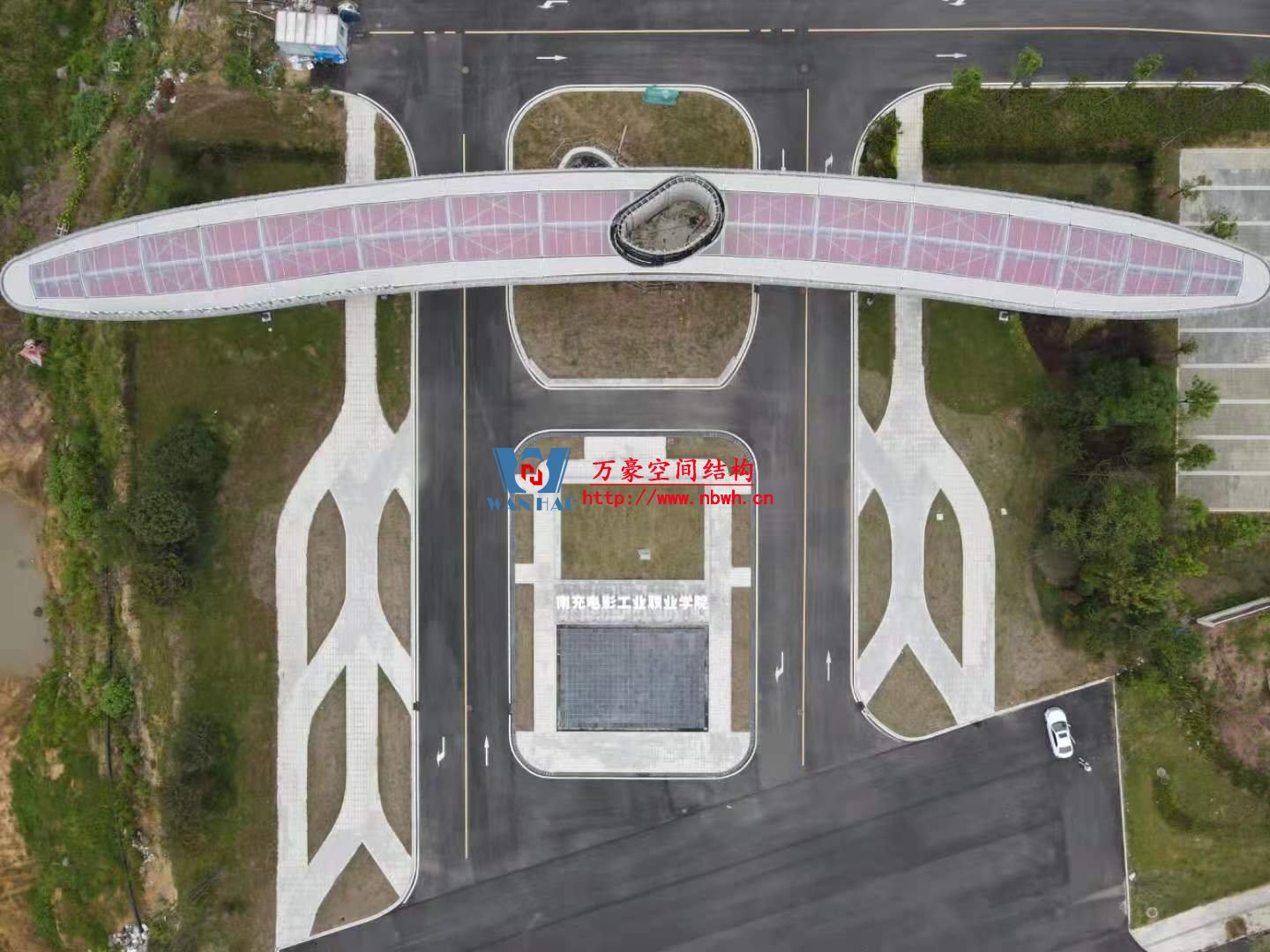 四川南充電影學(xué)院景觀膜結(jié)構(gòu)