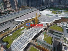 紅山六九七九商業中心ETFE膜結構工程竣工
